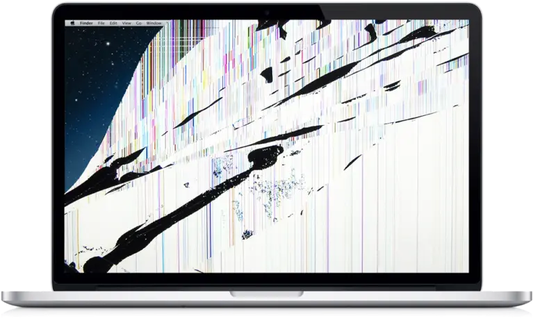 cracked-screen (1) Laptop fan blocked with dust